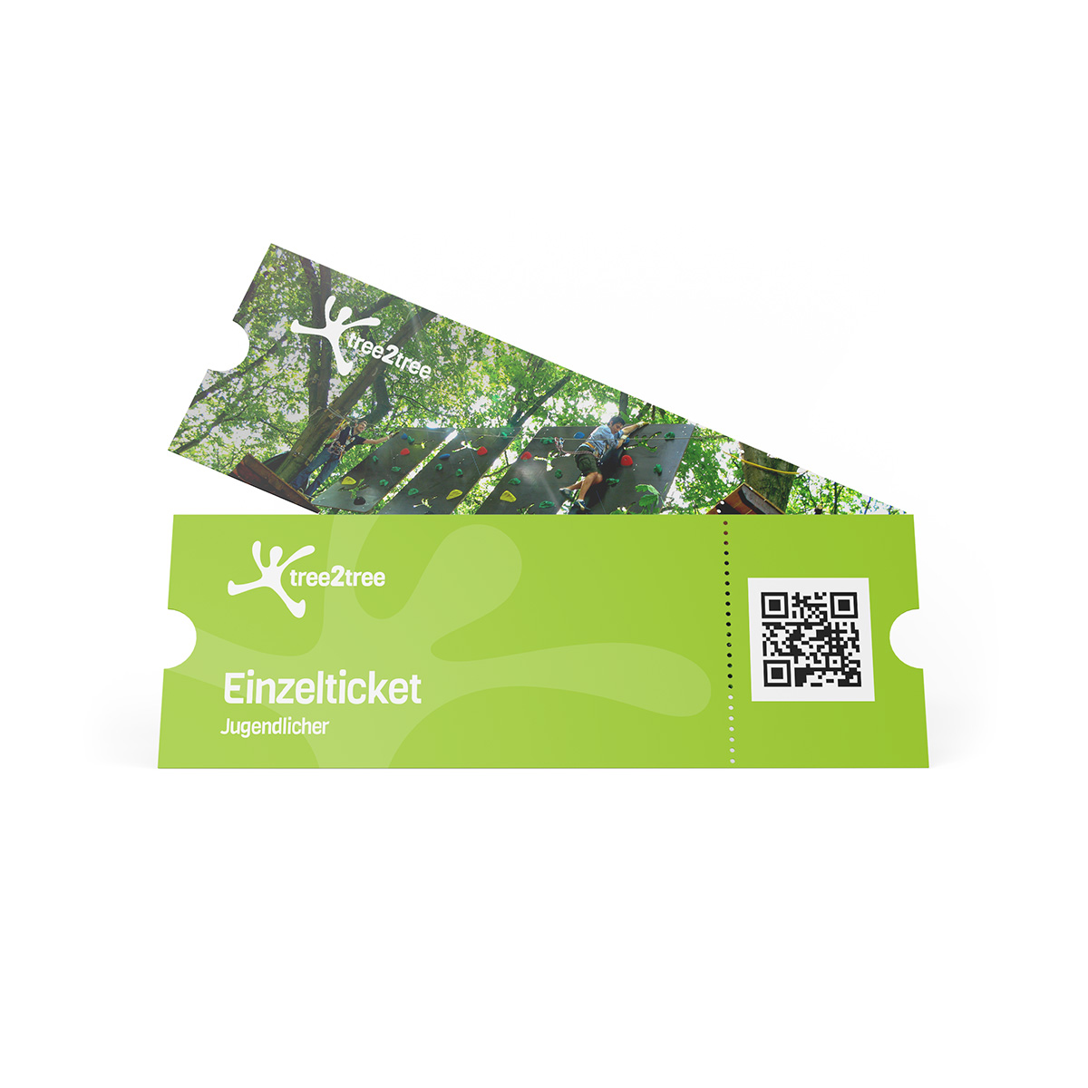 Jugendlicher Einzelticket Hochseilgarten tree2tree