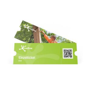 Kinder Einzelticket Hochseilgarten tree2tree